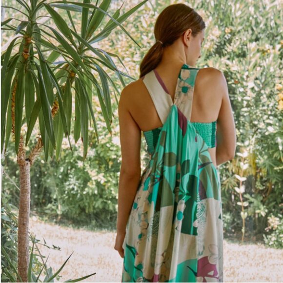 Brand New THE PIPER BANDEAU CUTOUT MAXI DRESS - Picture 12 of 12